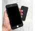 360° kryt Mate silikónový iPhone 7 Plus/8 Plus - čierny